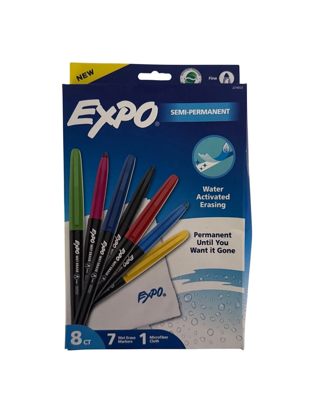 Expo Semi-Permanent Fine Tip Markers NEW